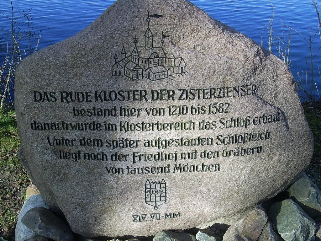 Gedenkstein Zisterzienserkloster Glücksburg (Ostsee)