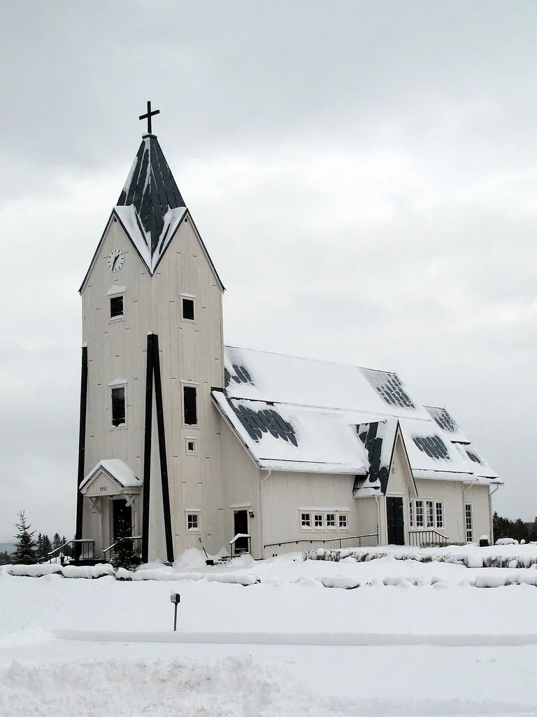 Church of Rörbäcksnäs in Dalarna, Sweden.