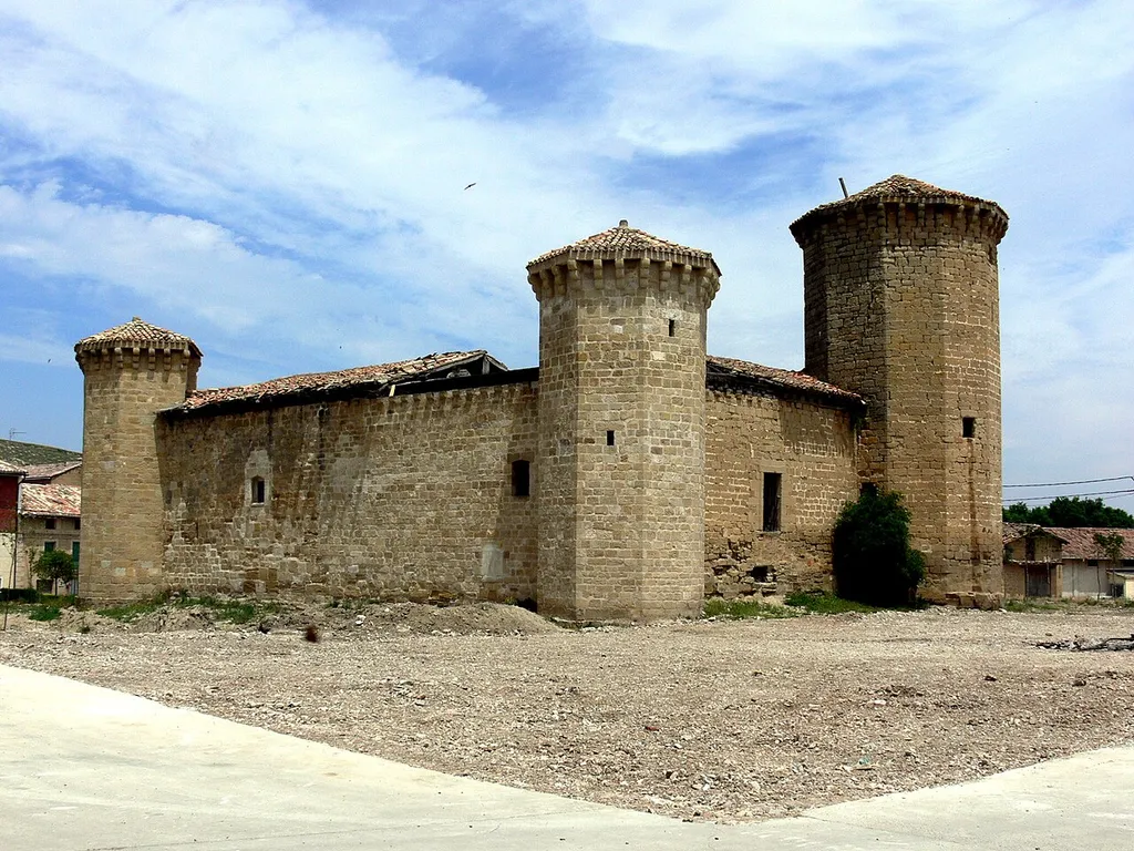 Castillo de Leiva, en La Rioja - España.