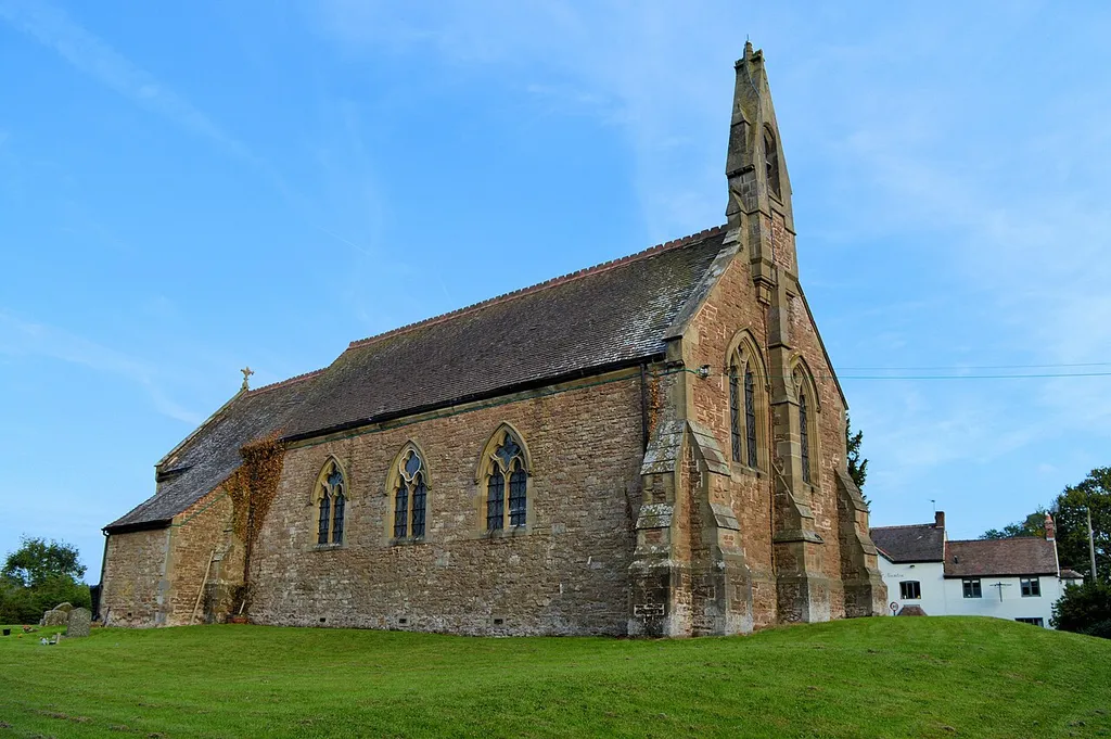 Photograph of All Saints Church, Neenton, Shropshire, England