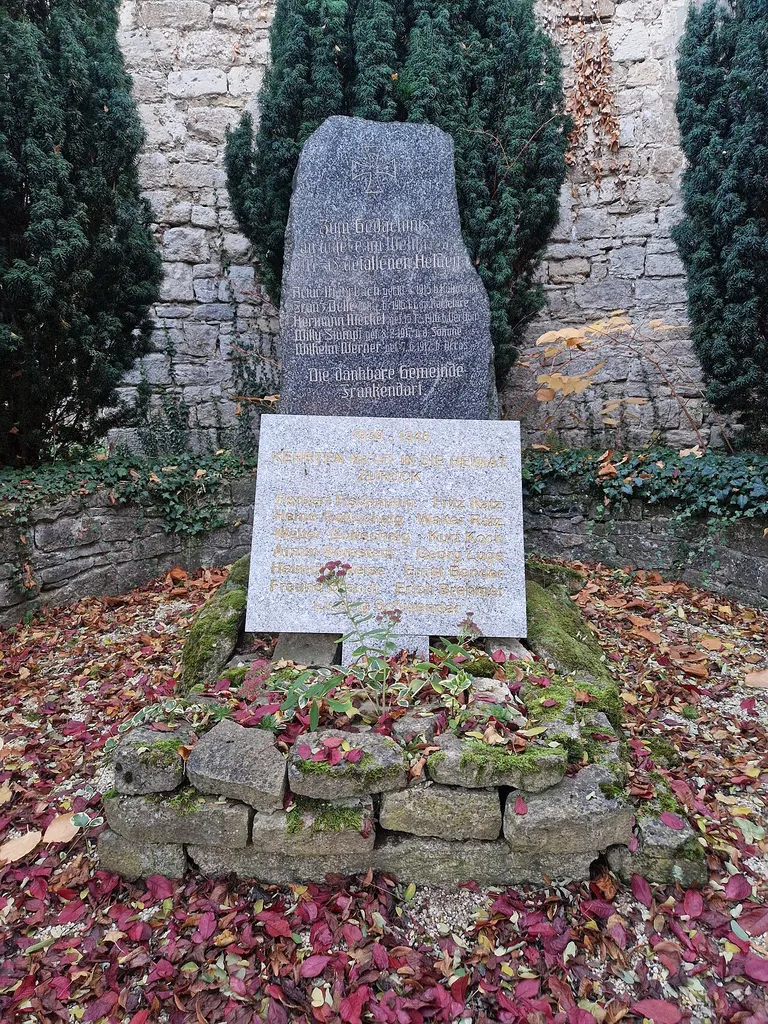 War memorial Frankendorf , Thuringia