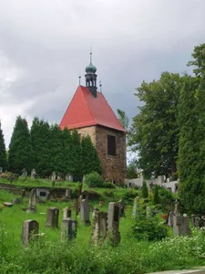 Belfry at church of Saint George in Horní Slavkov