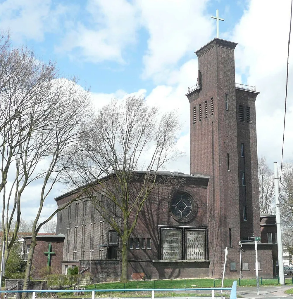 Epiphaniaskirche, 44809 Bochum, Hamme, Dorstener Str. 263, SELK, "Paketkirche", Autobahnkirche.