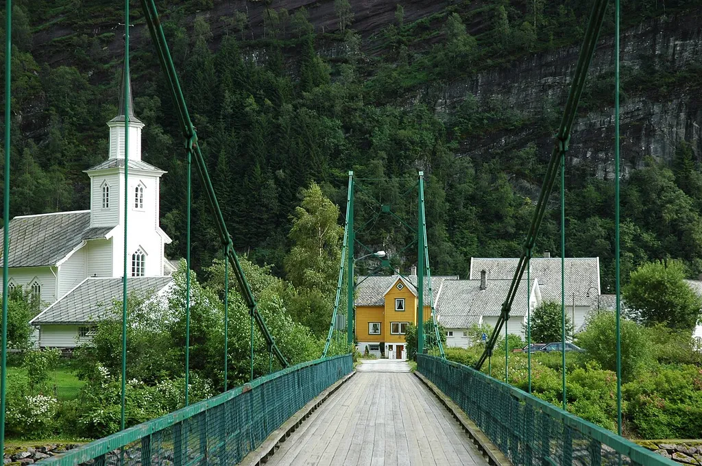Mo kirke i Modalen, Hordaland.