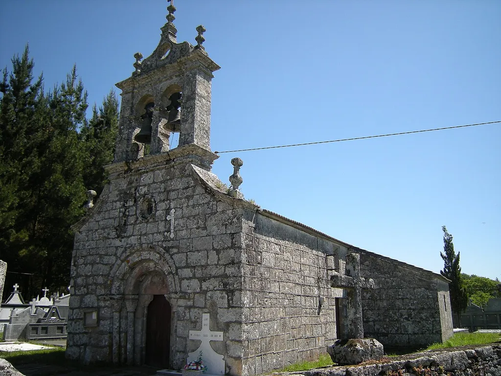 Igrexa de San Pedro de Vilareda, no concello de Palas de Rei - Lugo