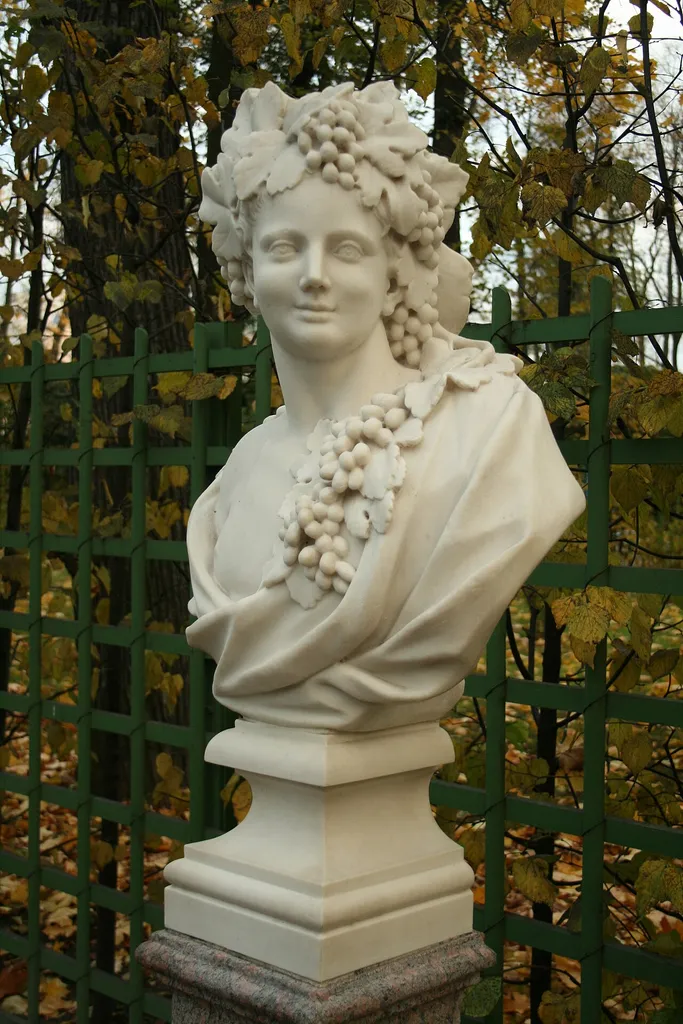 Allegory of Autumn (Bacchus bust in Summer Garden)