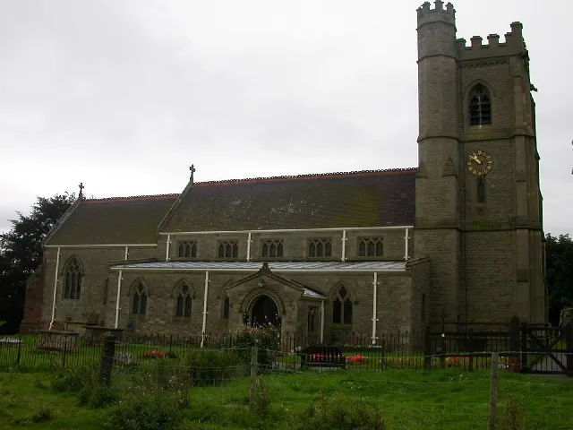 Church Lawford - St Peter's Church. At the end of a narrow lane on the edge of the village.