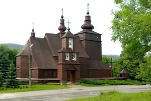 Saints Cosmas and Damian church in Męcina Wielka