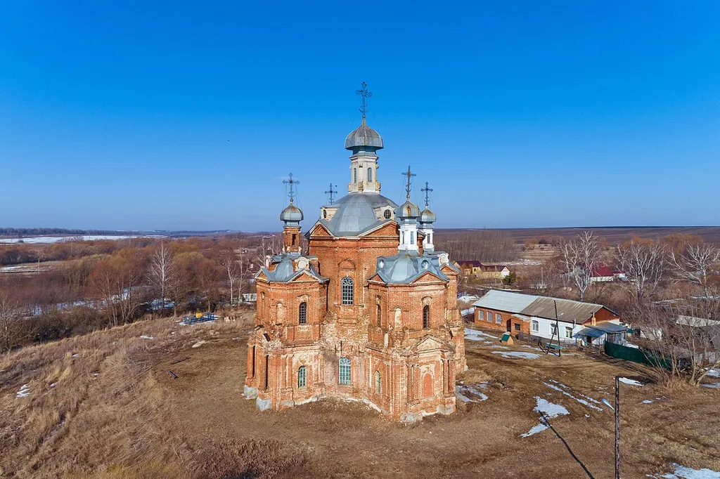 Church of the Protection of the Theotokos, Pokrovo-Gagarino, Ryazan Oblast, Russia