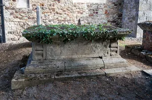 Chest tomb approximately 4 metres south of Church of St Peter and St Paul