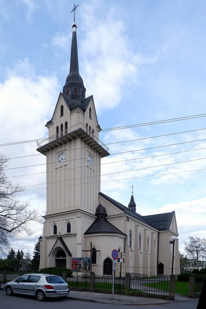 Church of St. John the Baptist in Komorowice, a district of Bielsko-Biała, Poland