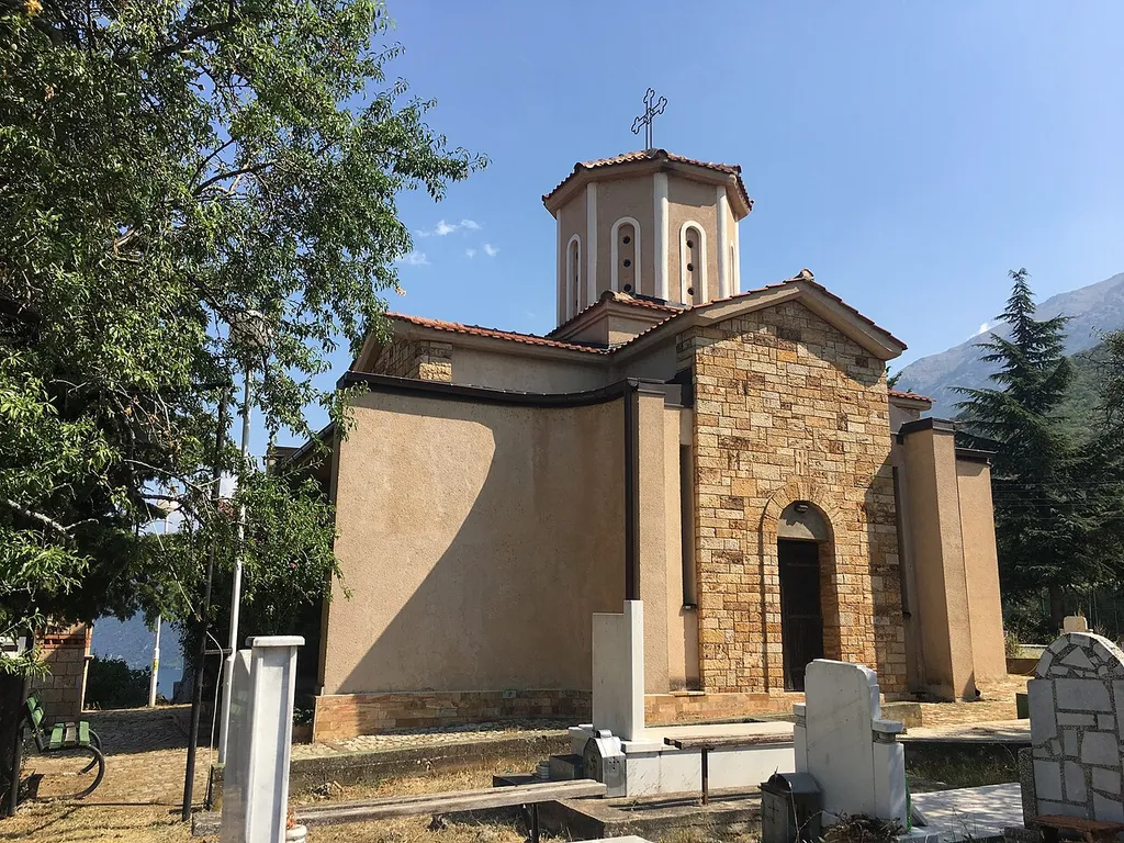 St. Nicholas Church in the village of Ljubaništa