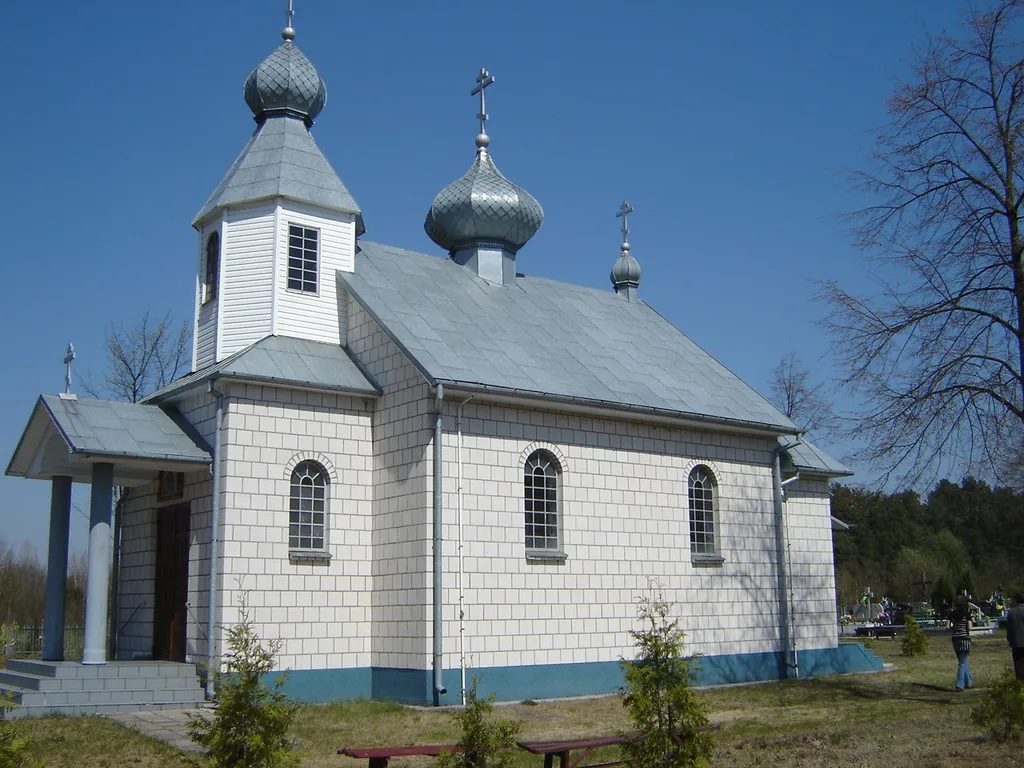 Cerkiew cmentarna św. Marii Magdaleny w Suchowolcach.
