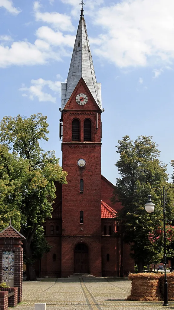 Roman Catholic Saint Barbara church in Budzyń