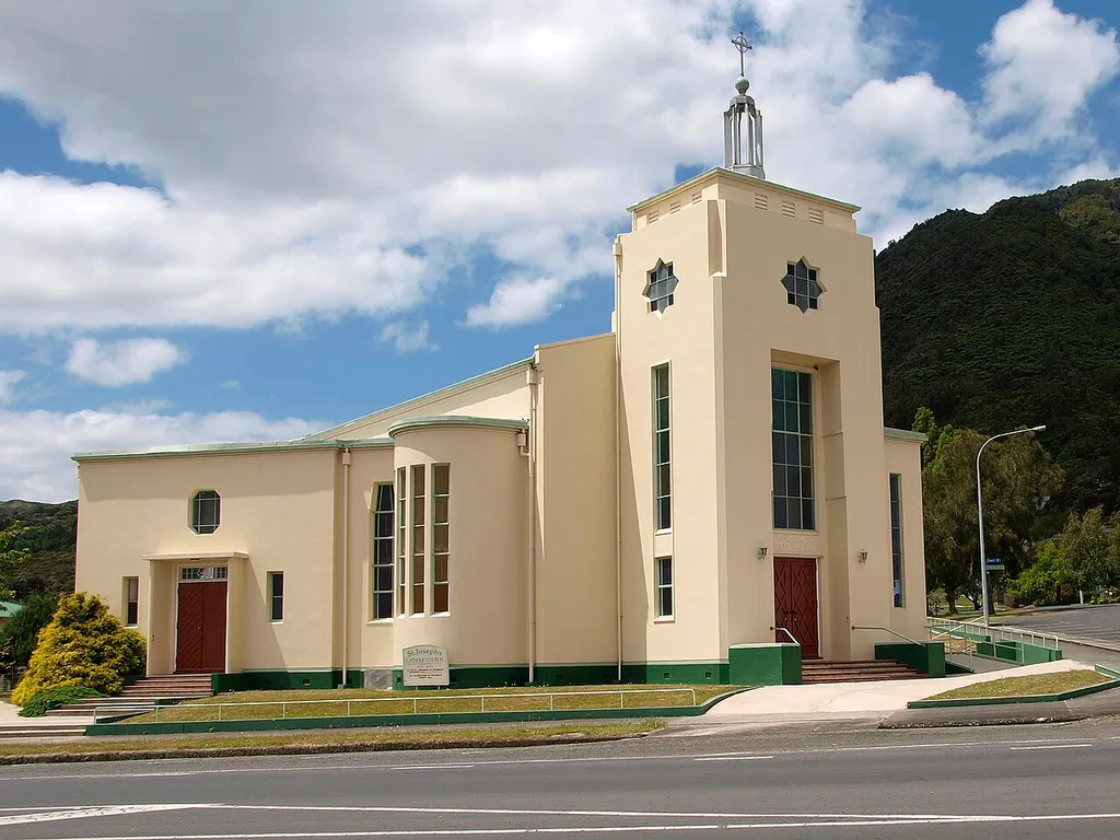St Joseph's Church, Te Aroha, Waikato Region, New Zealand Burgess Street And Centennial Avenue, Te Aroha NZ Historic Places Trust, list number 4287