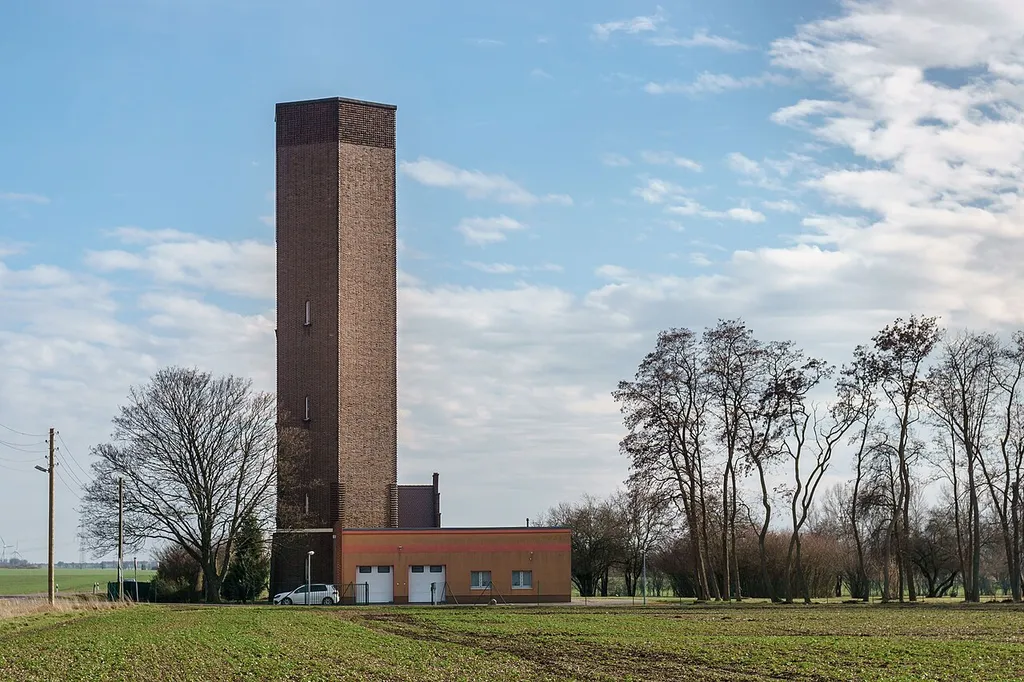 Wasserturm, Spörener Straße in Zörbig