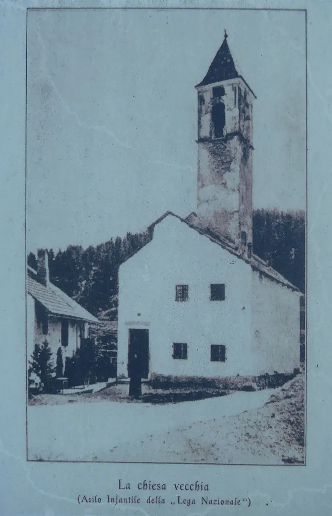 San Sebastiano (Folgaria, Trentino, Italy) - The old church secularized
