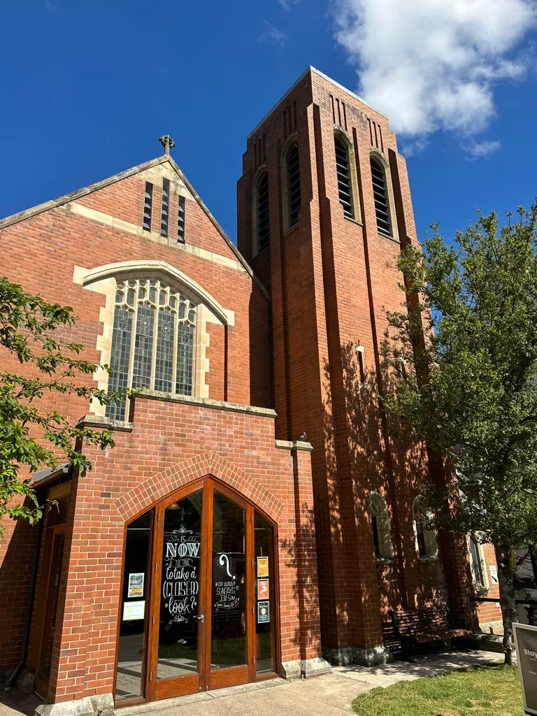 St Hilda's is an Anglican Church and heritage-listed building on Katoomba Street in Katoomba, New South Wales.