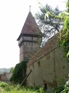 Fortified church in Pelișor, Sibiu