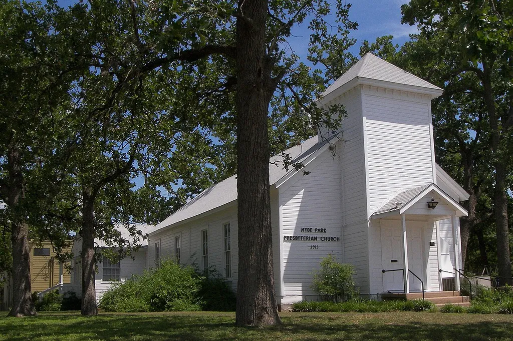 Hyde Park Presbyterian Church located in Austin, Texas, United States. The church was listed on the National Register of Historic Places on August 16, 1990.