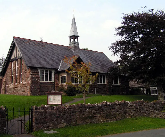 Church of England Mission Church at Kirkland, Cumbria, seen from the southwest