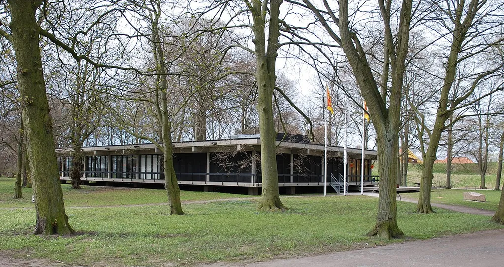 Landskrona Konsthall (Landskrona Art Gallery), Sweden. Architects: Sten Samuelsson &amp; Fritz Jaenecke