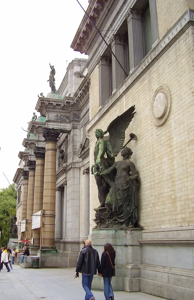 Musée royal d'art ancien à Bruxelles - rue de la Régence