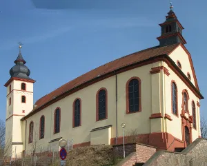 St.-Laurentius-Kirche in Hemsbach).