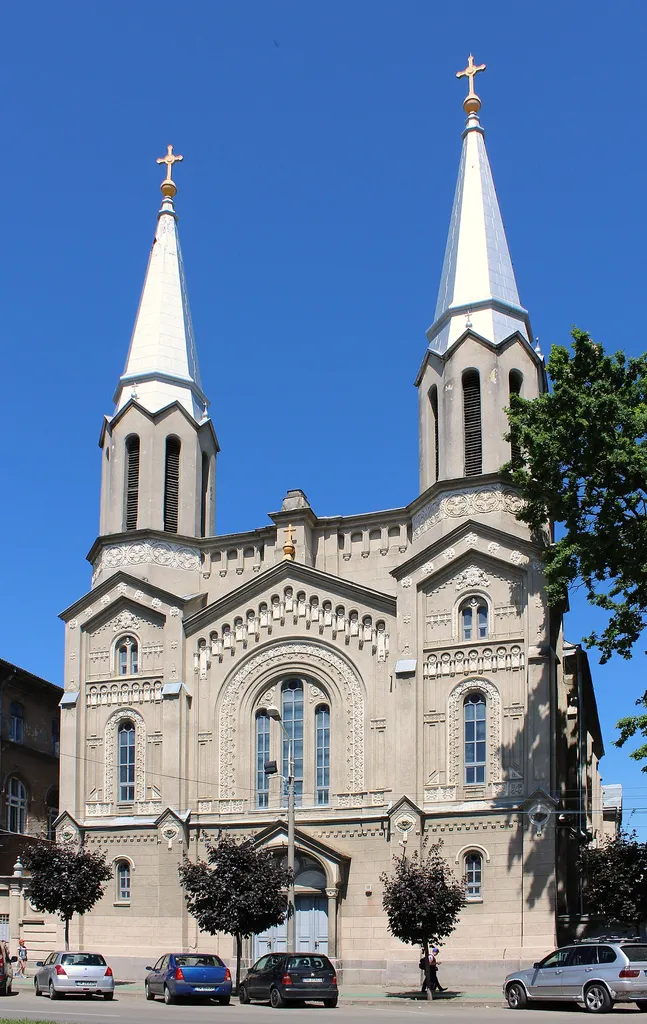 Church of the Notre Dame complex in Timișoara, Romania, built 1894