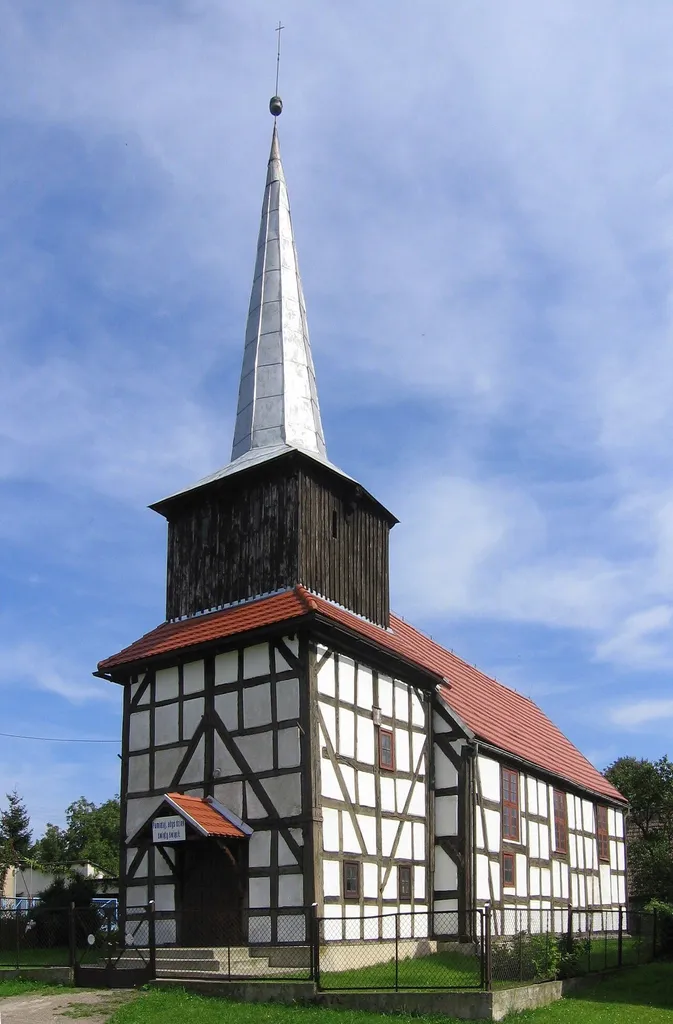 Our Lady of Częstochowa church in Rotnowo, Poland
