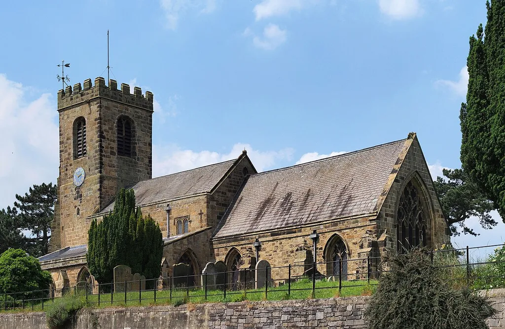 St Helen Parish Church of Ainderby Steeple, North Yorkshire