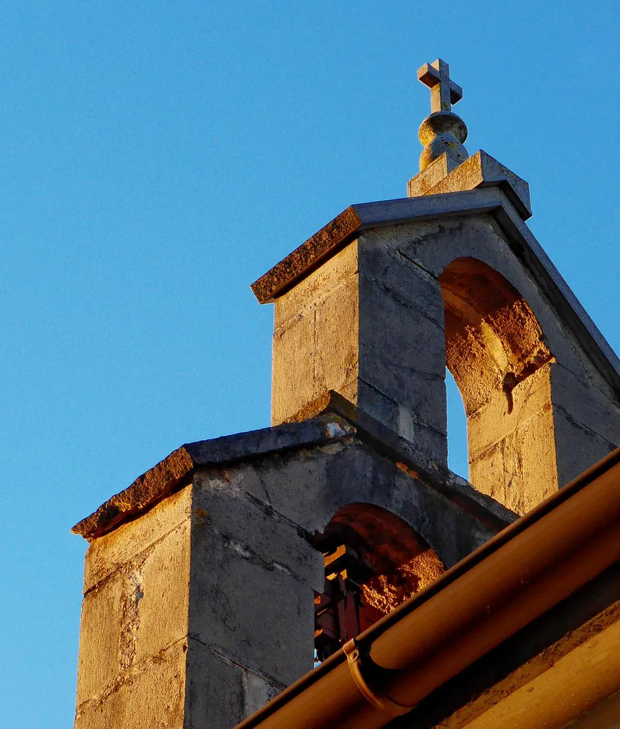 The old village church in Gornja Kosana. This work by Roaring Jellyfish Designs is licensed under a Creative Commons Attribution 3.0 Unported License.