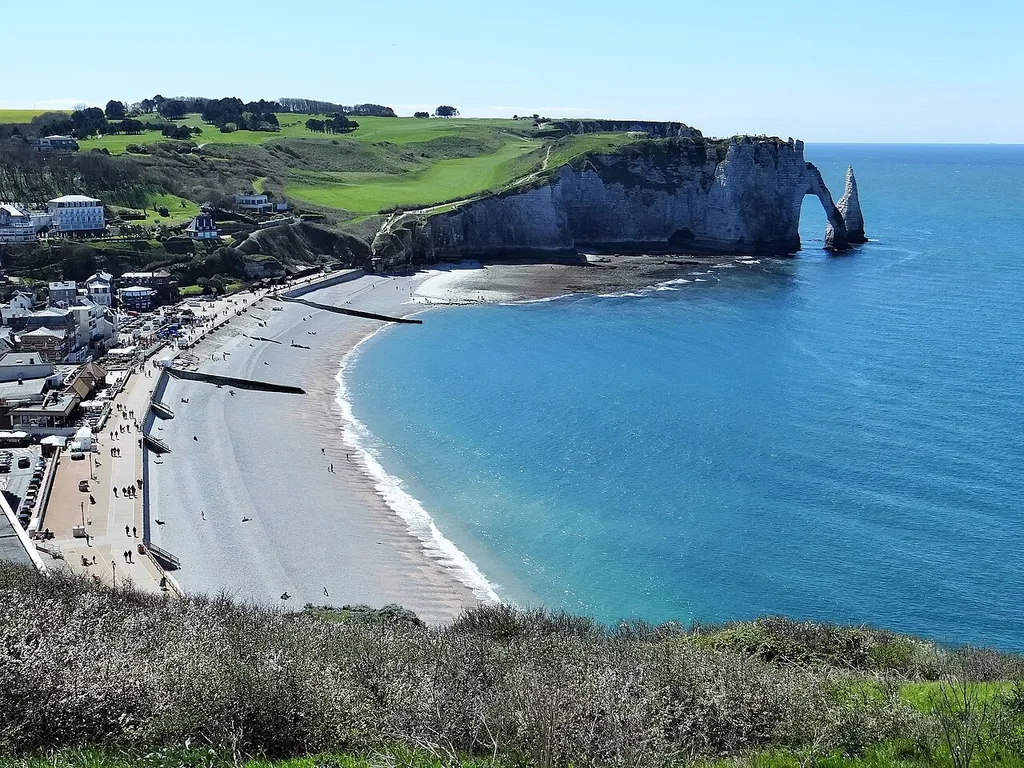 Beach of Etretat