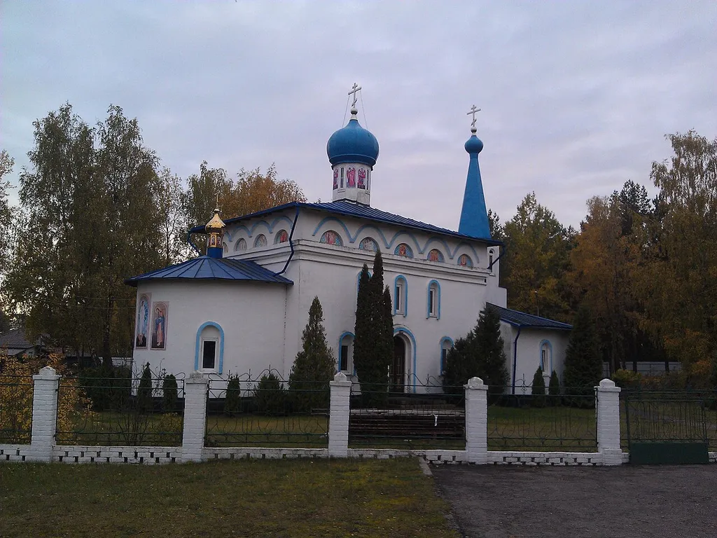 Вид на храм Благовещения Богородицы с северо-востока