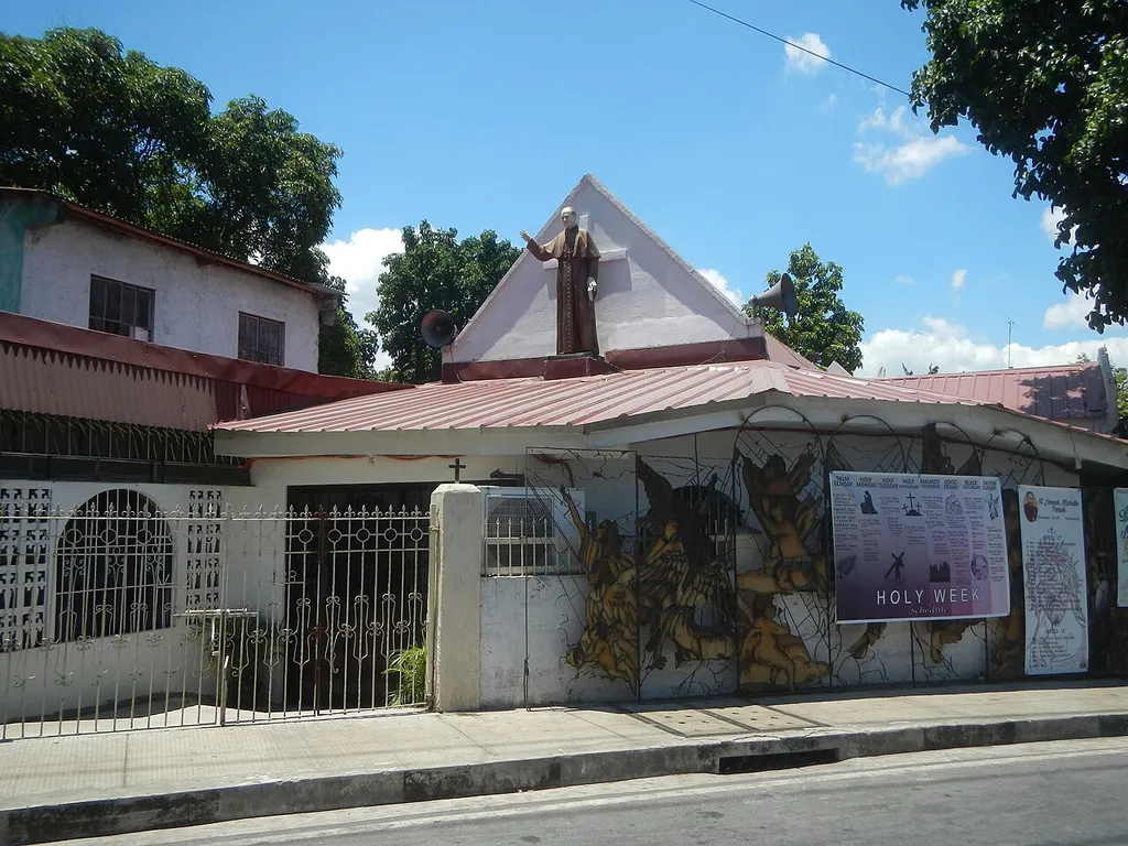 San Roque National High School, Antipolo City Roman Catholic Diocese of Antipolo Saint Joseph Marelllo Parish Church (San Roque, Antipolo City) Barangay San Roque, Antipolo City Circumferential Road, Antipolo City (Sen. Lorenzo Sumulong Memorial Circle) Unciano Colleges and General Hospital Unciano Colleges &amp; Medical Center, Antipolo City 1 Cirq, Antipolo City San Roque, Antipolo City Circumferential Road, Antipolo City (Sen. Lorenzo Sumulong Memorial Circle) 14°35'22"N 121°10'11"E Legislative districts of Antipolo City List of barangays of Metro Manila,Barangay San Roque, Antipolo City 14.5721, 121.1777 Antipolo City from Sumulong Highway and Marikina–Infanta Highway Marcos Highway or MARILAQUE Highway or Manila-Rizal-Laguna-Quezon Philippine highway network (Note: Judge Florentino Floro, the owner, to repeat, Donor Florentino Floro of all these photos hereby donate gratuitously, freely and unconditionally Judge Floro all these photos to and for Wikimedia Commons, exclusively, for public use of the public domain, and again without any condition whatsoever).
