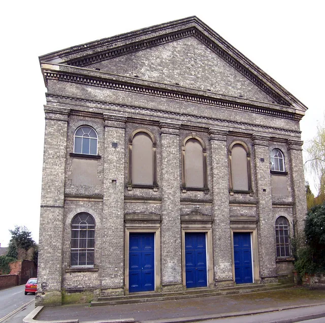 Trinity Methodist Church, Chapel Lane, Barton-Upon-Humber, Lincolnshire, seen from the north