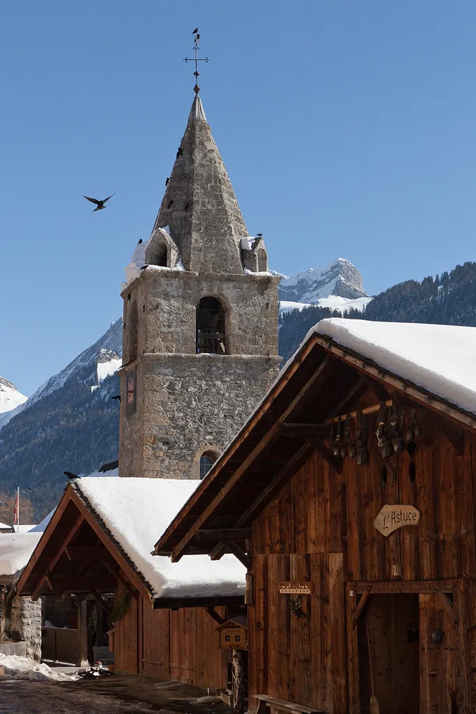 Die Kirche von Gryon