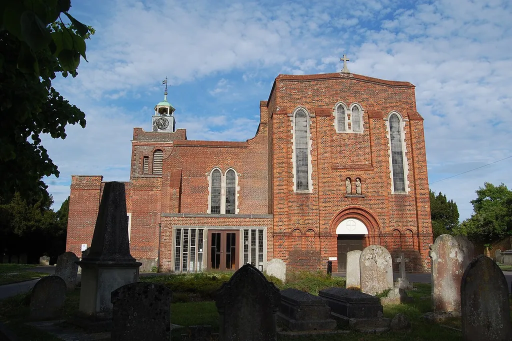 St Peter and St Paul's Church, Church Path, Fareham, Borough of Fareham, Hampshire. The parish church of the town of Fareham.