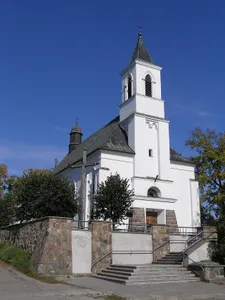 Holy Trinity church in Obryte