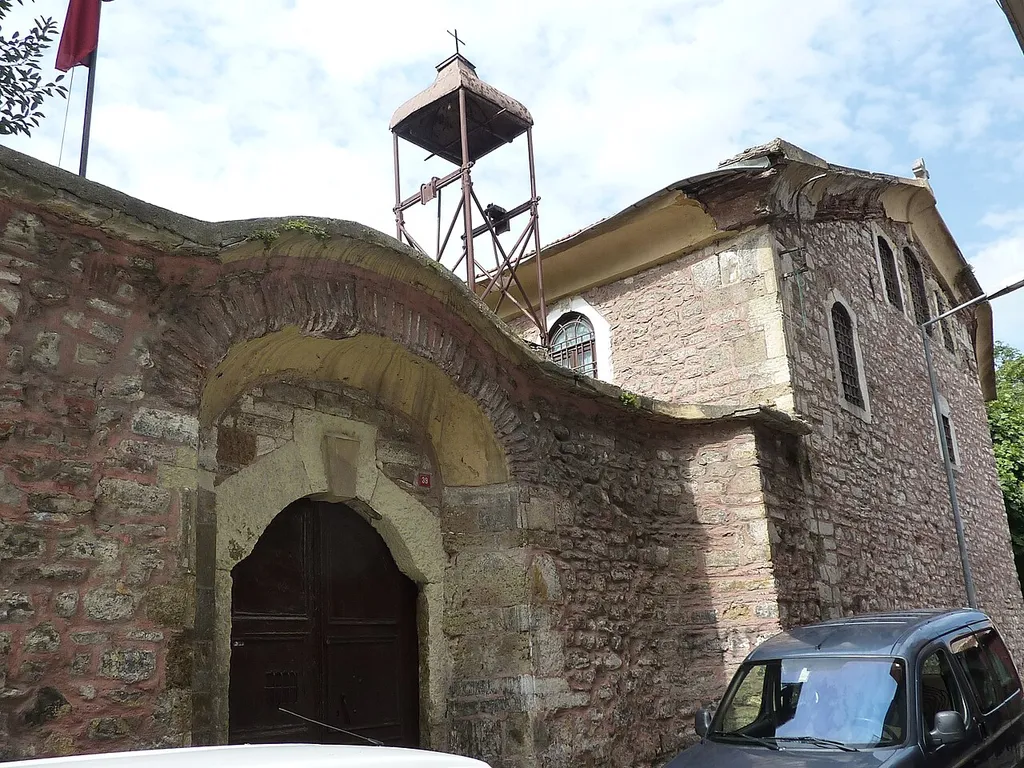 Church of St George Potiras, also known as Church of Saint George Antiphonitis. Located at Murat Molla Sok. No. 39 in Phanar, Istanbul