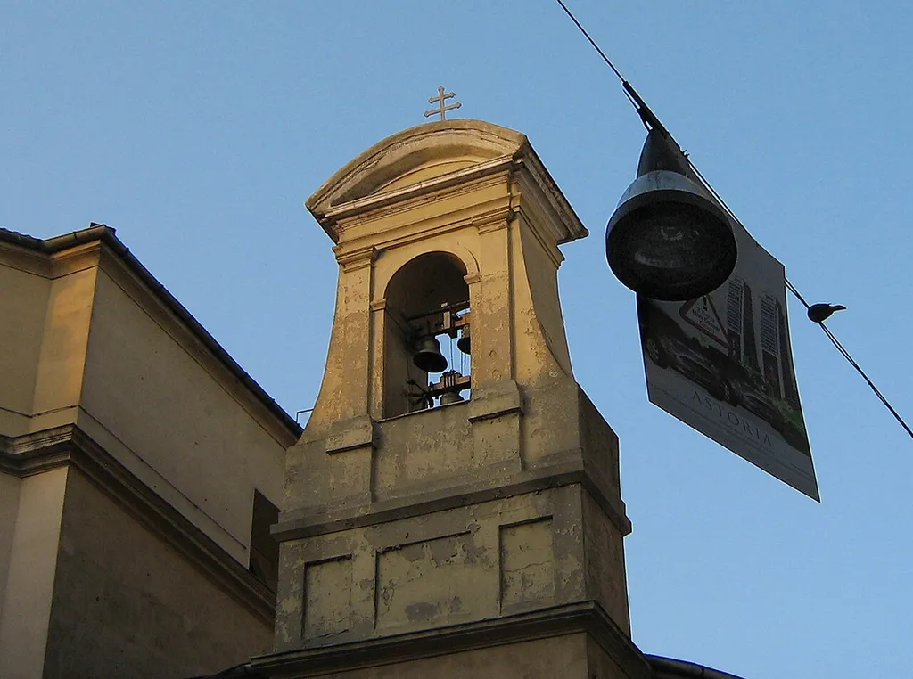 steeple of St. John Chrysostom Armenian Catholic Church, Taksim, Beyoğlu, Istanbul