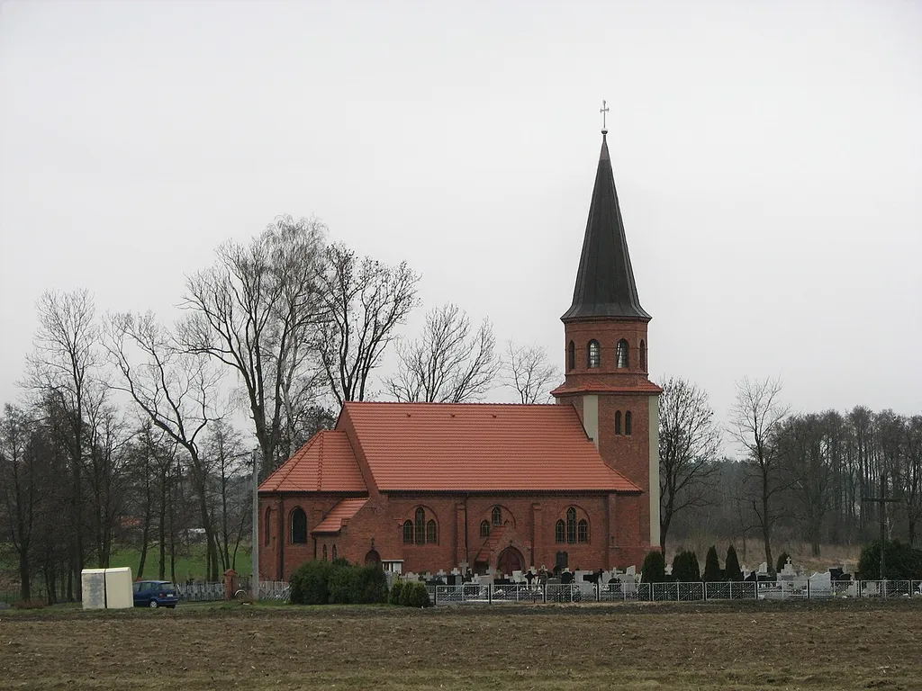 St. Michael the Archangel Church in Broniszewice, Poland