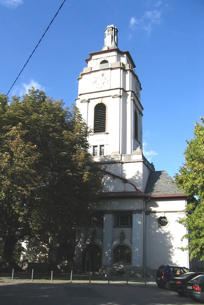 Die Gaisburger Kirche in Stuttgart.