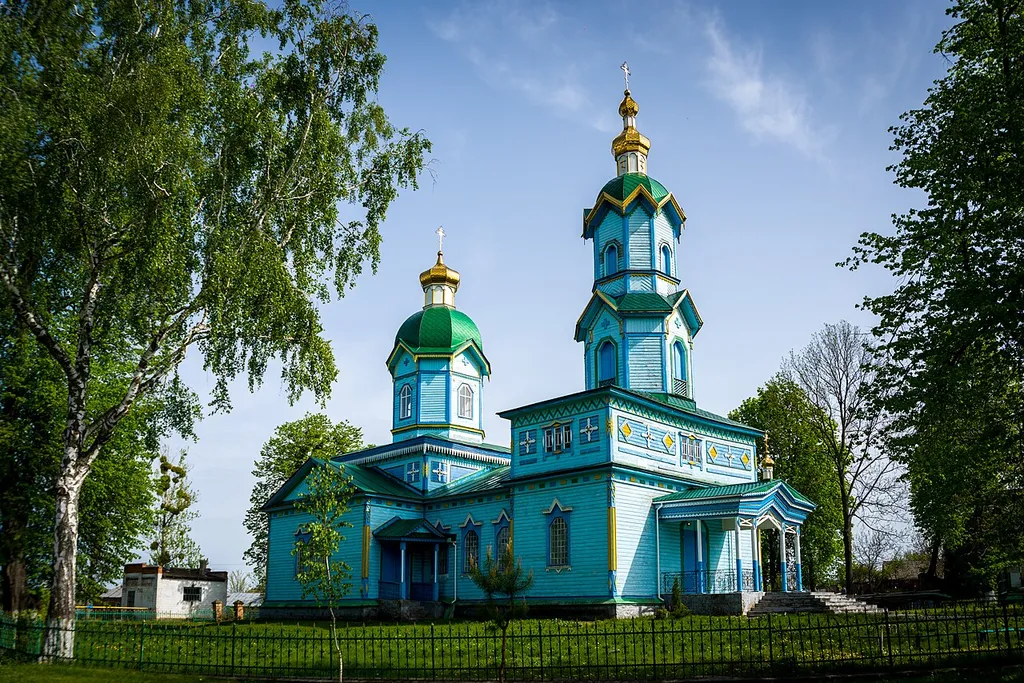 Church of the Intercession in Mykhailivka, Krasnopilka Municipality, Vinnytsia Oblast, Ukraine
