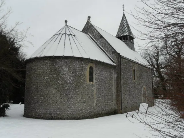 St. Peter's church A rare early Norman church, carefully restored in 1882 by J.L. Pearson