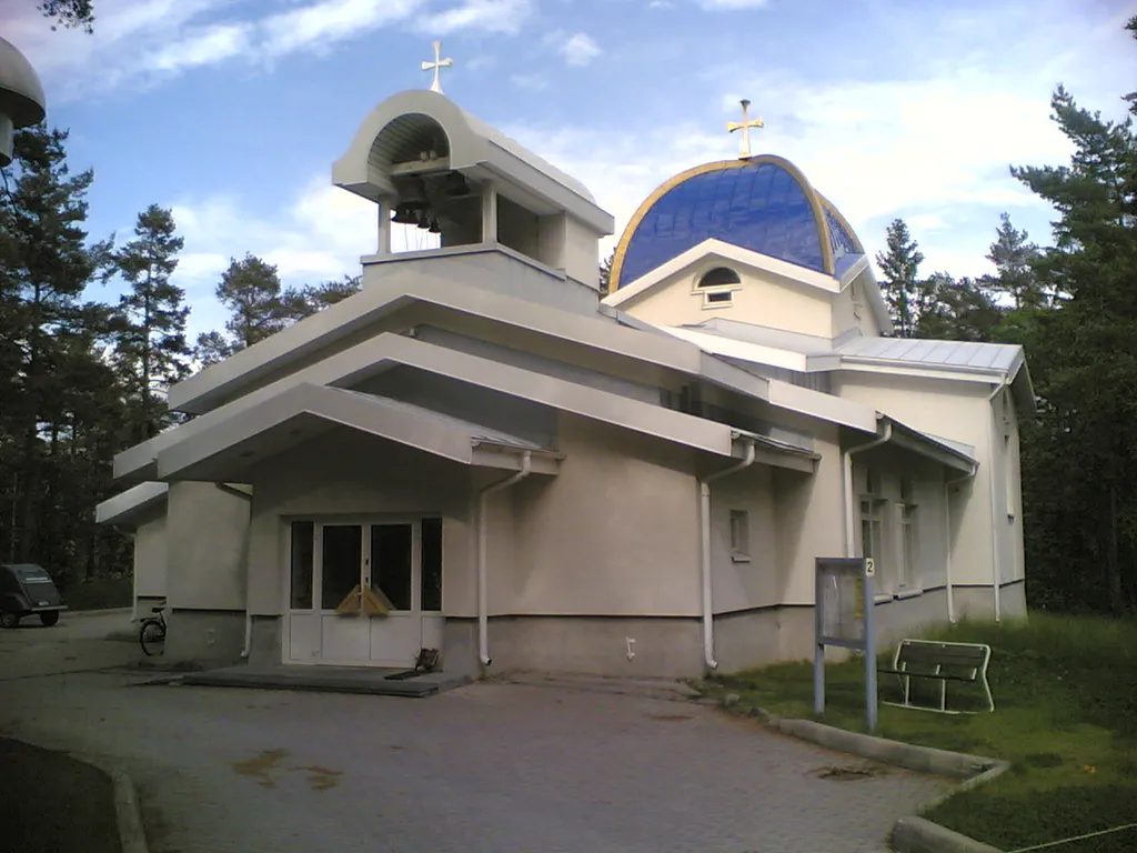 The orthodox church of Tapiola, Espoo.