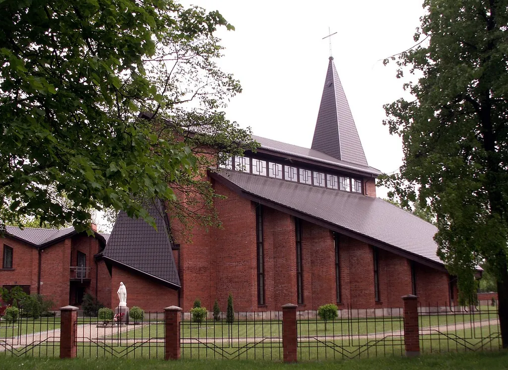 Dobele, Latvia - catholic church.
