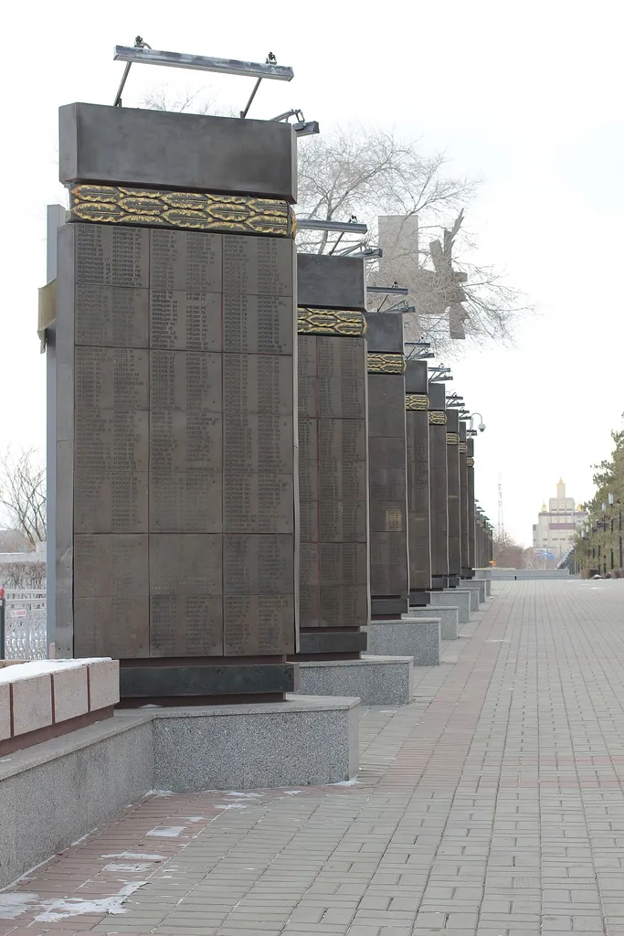 Eternal flame in Orenburg