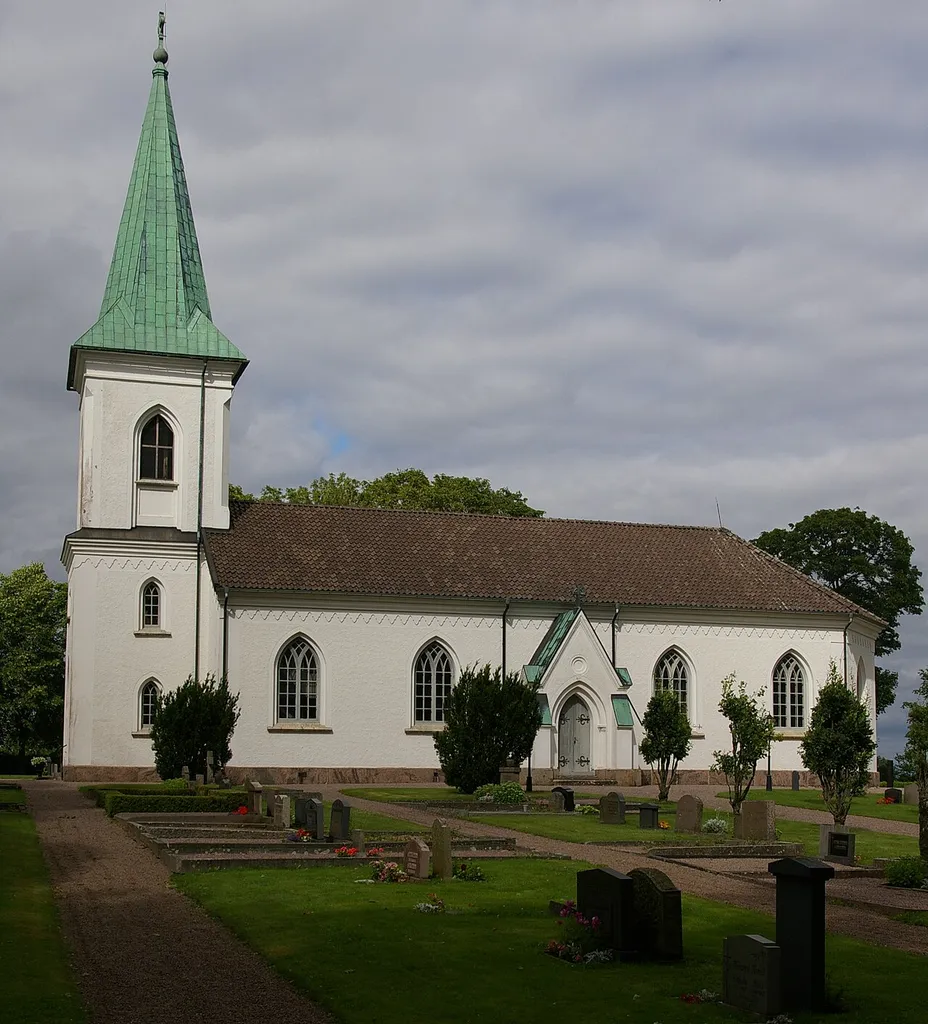 Sjogerstad church in Västergötland, Sweden.