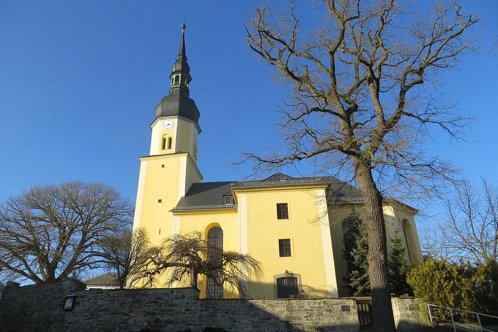 Kirche in Hohndorf bei Greiz
